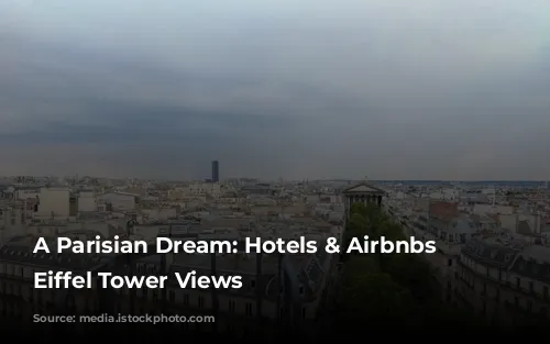 A Parisian Dream: Hotels & Airbnbs with Eiffel Tower Views