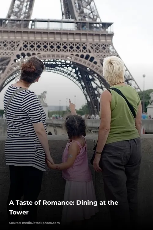 A Taste of Romance:  Dining at the Eiffel Tower