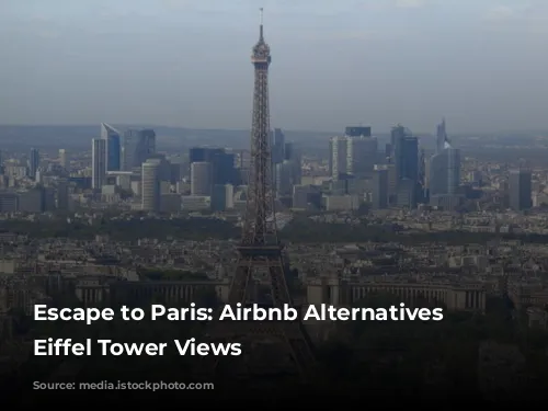 Escape to Paris: Airbnb Alternatives with Eiffel Tower Views