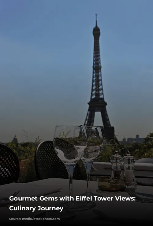 Gourmet Gems with Eiffel Tower Views: A Culinary Journey