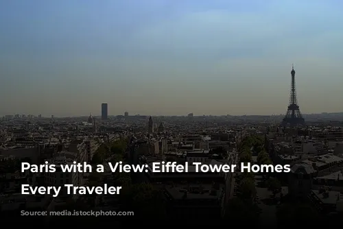 Paris with a View: Eiffel Tower Homes for Every Traveler