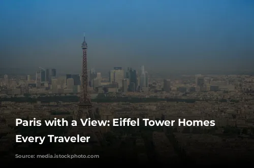 Paris with a View: Eiffel Tower Homes for Every Traveler