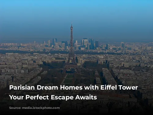 Parisian Dream Homes with Eiffel Tower Views: Your Perfect Escape Awaits