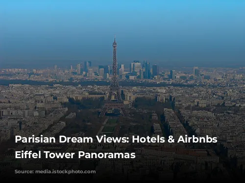 Parisian Dream Views: Hotels & Airbnbs with Eiffel Tower Panoramas