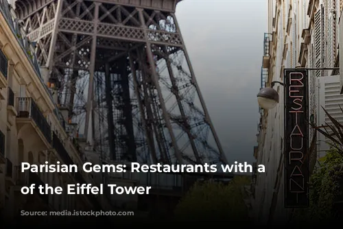 Parisian Gems: Restaurants with a View of the Eiffel Tower