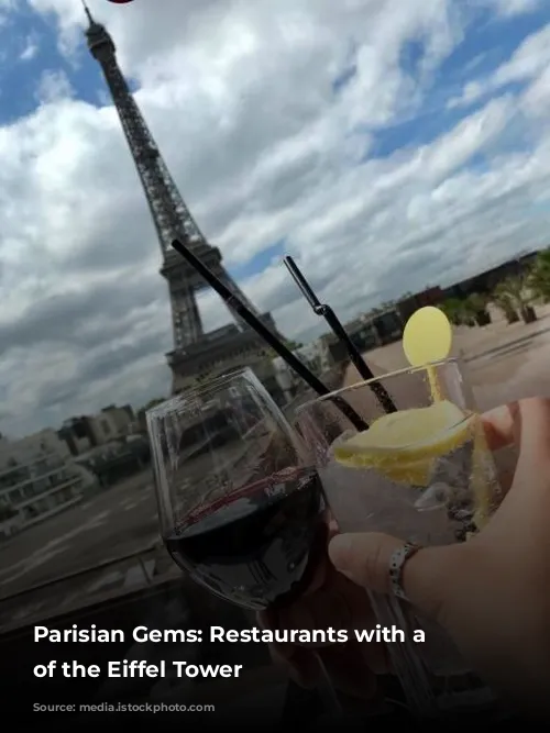 Parisian Gems: Restaurants with a View of the Eiffel Tower