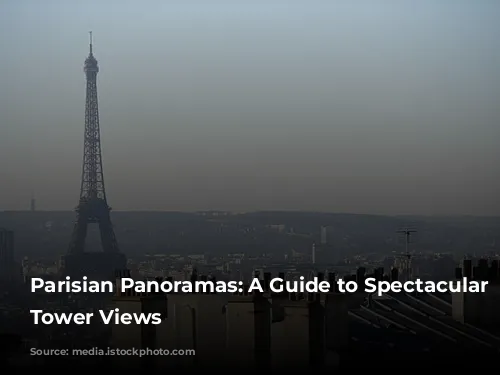 Parisian Panoramas: A Guide to Spectacular Eiffel Tower Views