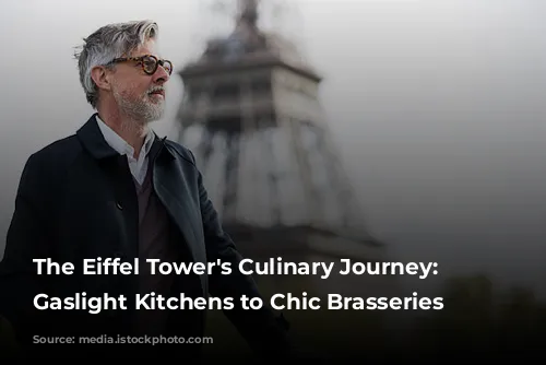 The Eiffel Tower's Culinary Journey: From Gaslight Kitchens to Chic Brasseries