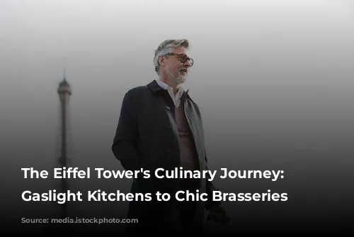 The Eiffel Tower's Culinary Journey: From Gaslight Kitchens to Chic Brasseries