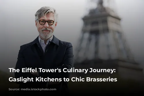 The Eiffel Tower's Culinary Journey: From Gaslight Kitchens to Chic Brasseries