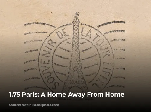 1.75 Paris:  A  Home Away From Home