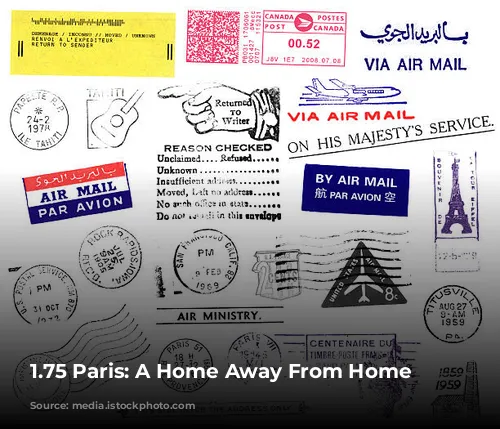 1.75 Paris:  A  Home Away From Home