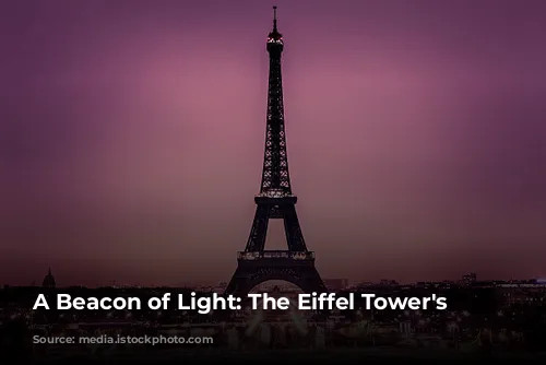 A Beacon of Light: The Eiffel Tower's Illuminations