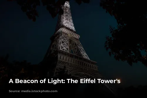 A Beacon of Light: The Eiffel Tower's Illuminations