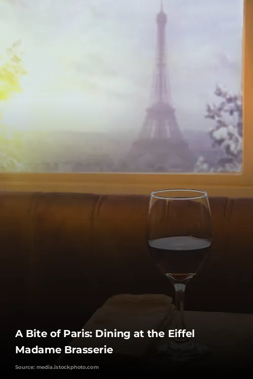 A Bite of Paris: Dining at the Eiffel Tower's Madame Brasserie