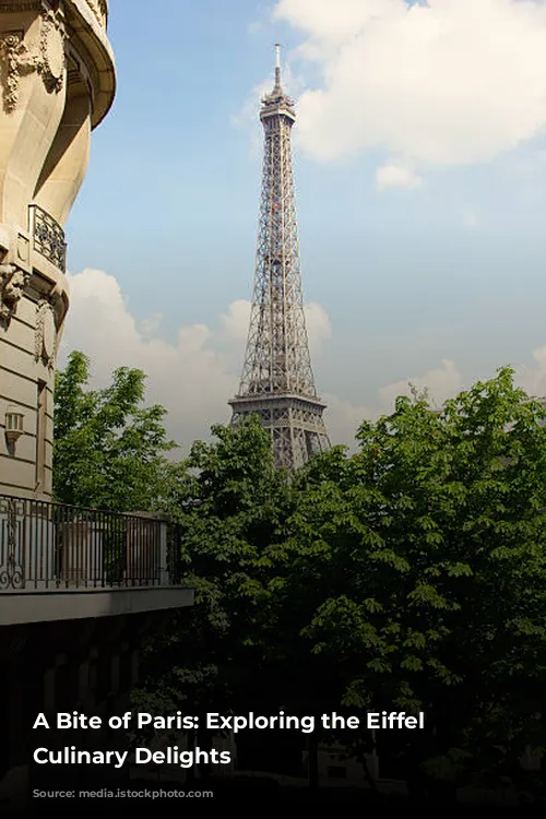 A Bite of Paris: Exploring the Eiffel Tower's Culinary Delights