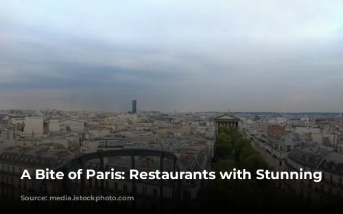 A Bite of Paris: Restaurants with Stunning Views