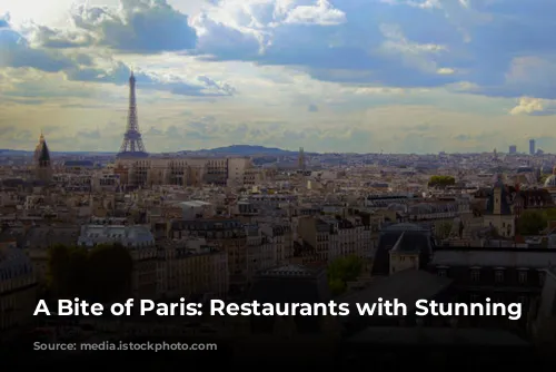 A Bite of Paris: Restaurants with Stunning Views