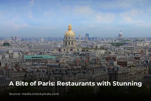 A Bite of Paris: Restaurants with Stunning Views