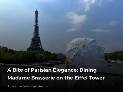 A Bite of Parisian Elegance: Dining at Madame Brasserie on the Eiffel Tower