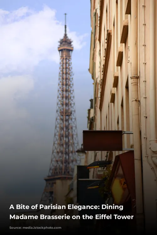 A Bite of Parisian Elegance: Dining at Madame Brasserie on the Eiffel Tower