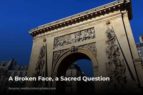 A Broken Face, a Sacred Question