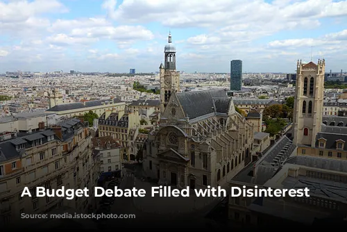 A Budget Debate Filled with Disinterest