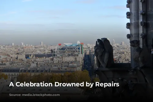 A Celebration Drowned by Repairs