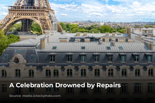 A Celebration Drowned by Repairs