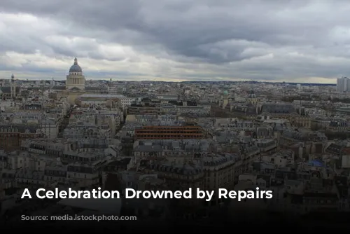 A Celebration Drowned by Repairs