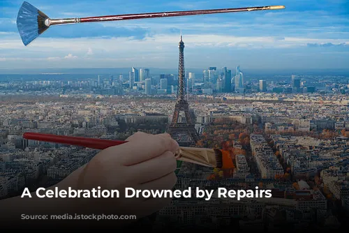 A Celebration Drowned by Repairs