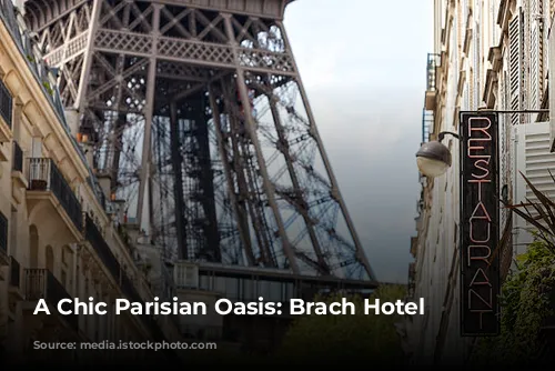 A Chic Parisian Oasis: Brach Hotel