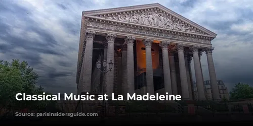 Classical Music at La Madeleine