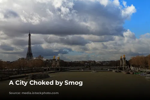 A City Choked by Smog