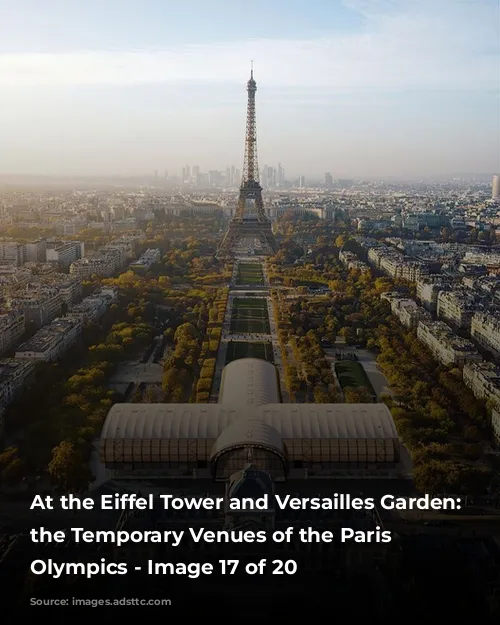 At the Eiffel Tower and Versailles Garden: Explore the Temporary Venues of the Paris 2024 Olympics - Image 17 of 20