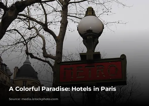 A Colorful Paradise:  Hotels in Paris