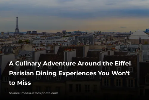 A Culinary Adventure Around the Eiffel Tower: Parisian Dining Experiences You Won't Want to Miss