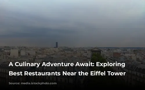 A Culinary Adventure Await: Exploring the Best Restaurants Near the Eiffel Tower