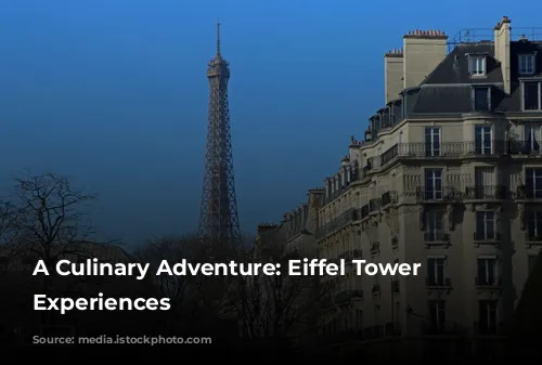 A Culinary Adventure: Eiffel Tower Dining Experiences