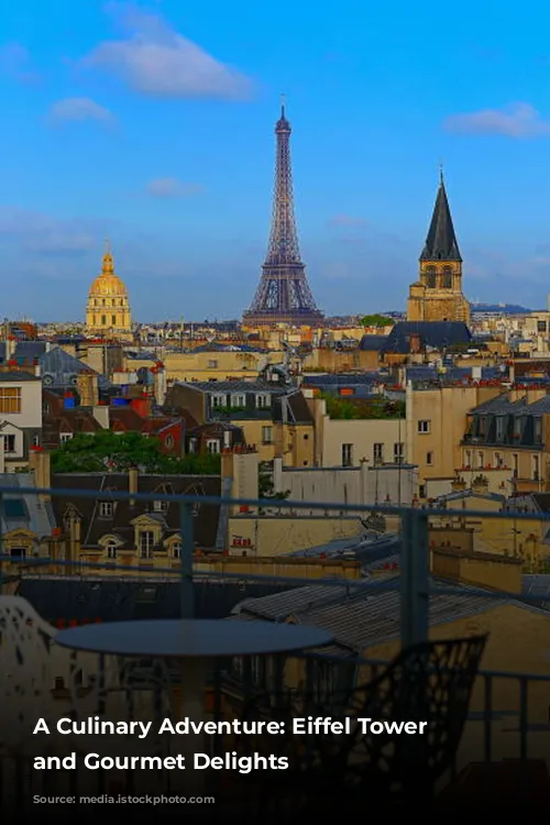 A Culinary Adventure: Eiffel Tower Views and Gourmet Delights