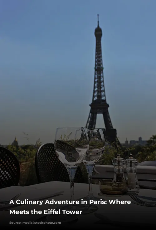 A Culinary Adventure in Paris: Where Gastronomy Meets the Eiffel Tower