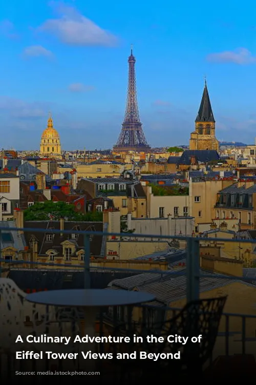 A Culinary Adventure in the City of Lights: Eiffel Tower Views and Beyond