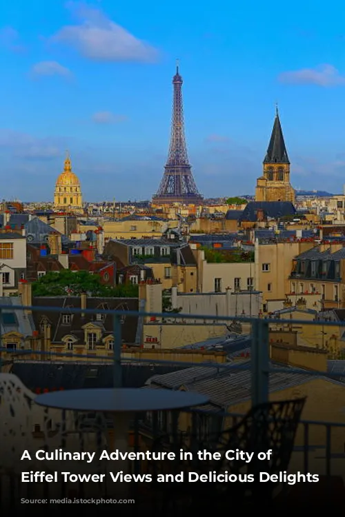 A Culinary Adventure in the City of Lights: Eiffel Tower Views and Delicious Delights