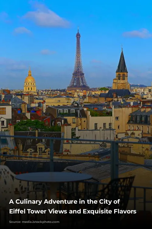 A Culinary Adventure in the City of Lights: Eiffel Tower Views and Exquisite Flavors