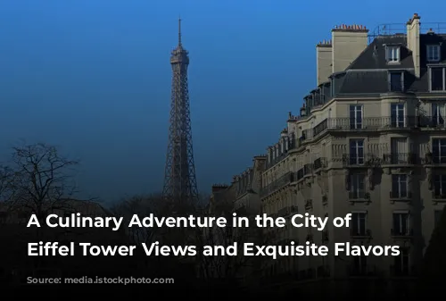 A Culinary Adventure in the City of Lights: Eiffel Tower Views and Exquisite Flavors