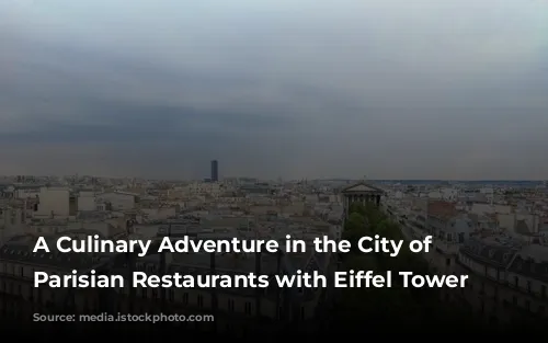 A Culinary Adventure in the City of Lights: Parisian Restaurants with Eiffel Tower Views