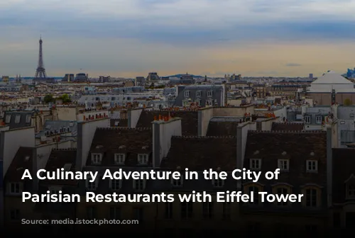 A Culinary Adventure in the City of Lights: Parisian Restaurants with Eiffel Tower Views