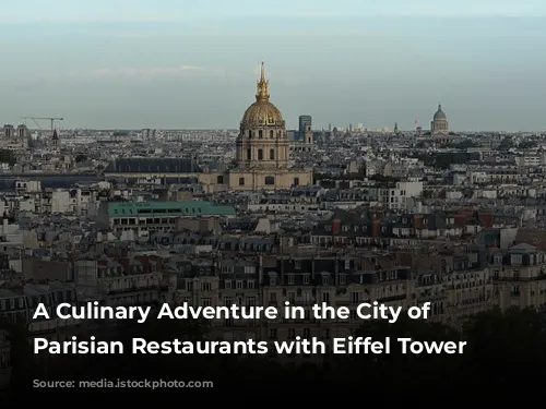 A Culinary Adventure in the City of Lights: Parisian Restaurants with Eiffel Tower Views