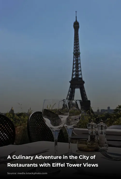 A Culinary Adventure in the City of Lights: Restaurants with Eiffel Tower Views