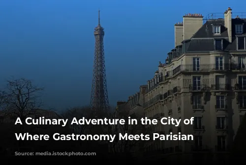 A Culinary Adventure in the City of Lights: Where Gastronomy Meets Parisian Charm